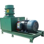 Flat film extrusion granulatorFlat die extrusion granulation process