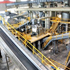 Domestic waste treatment process equipment