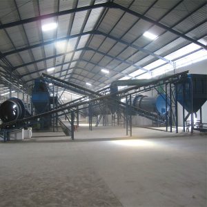 Organic solid waste treatment process equipment