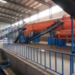 How to install and operate the disc tipping machine in the organic fertilizer production line